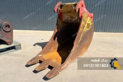 باکت بیل مکانیکی عرض ۶۰ با اتصال OilQuick OQ65 | یدک قطعه
