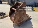 باکت بیل مکانیکی عرض ۶۰ با اتصال پینی (Pin-on) مناسب Miller EC290 / EC300 Geith | یدک قطعه